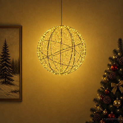 Christmas Finial Light 750 LEDs Warm White Ø 50 x 52 cm
