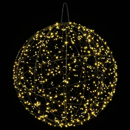 Christmas Finial Light 750 LEDs Warm White Ø 50 x 52 cm