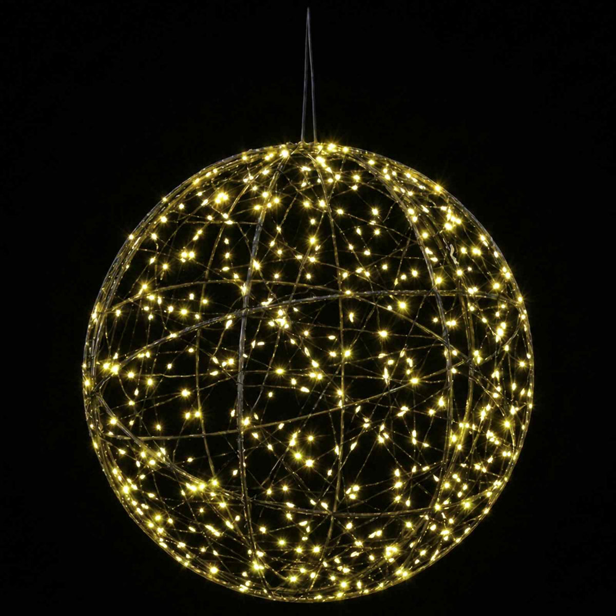 Christmas Finial Light 2 pcs 1000 LEDs Warm White Ø 40 x 42 cm
