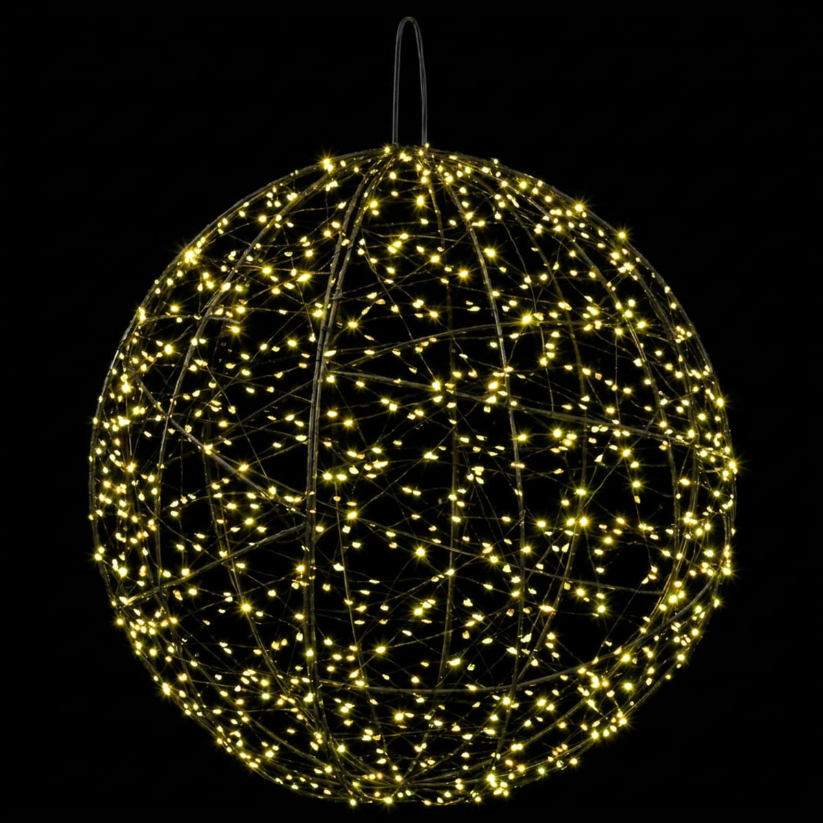 Christmas Finial Light 2 pcs 1900 LEDs Warm White Ø 60 x 63 cm