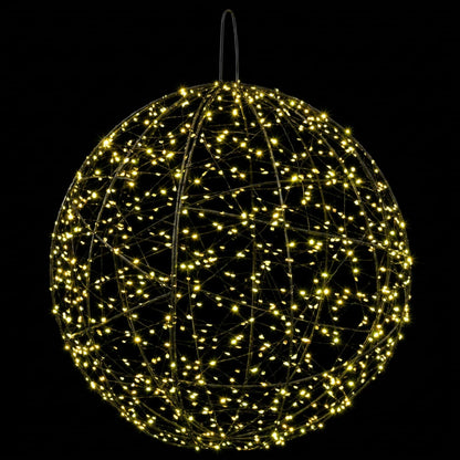 Christmas Finial Light 2 pcs 1900 LEDs Warm White Ø 60 x 63 cm