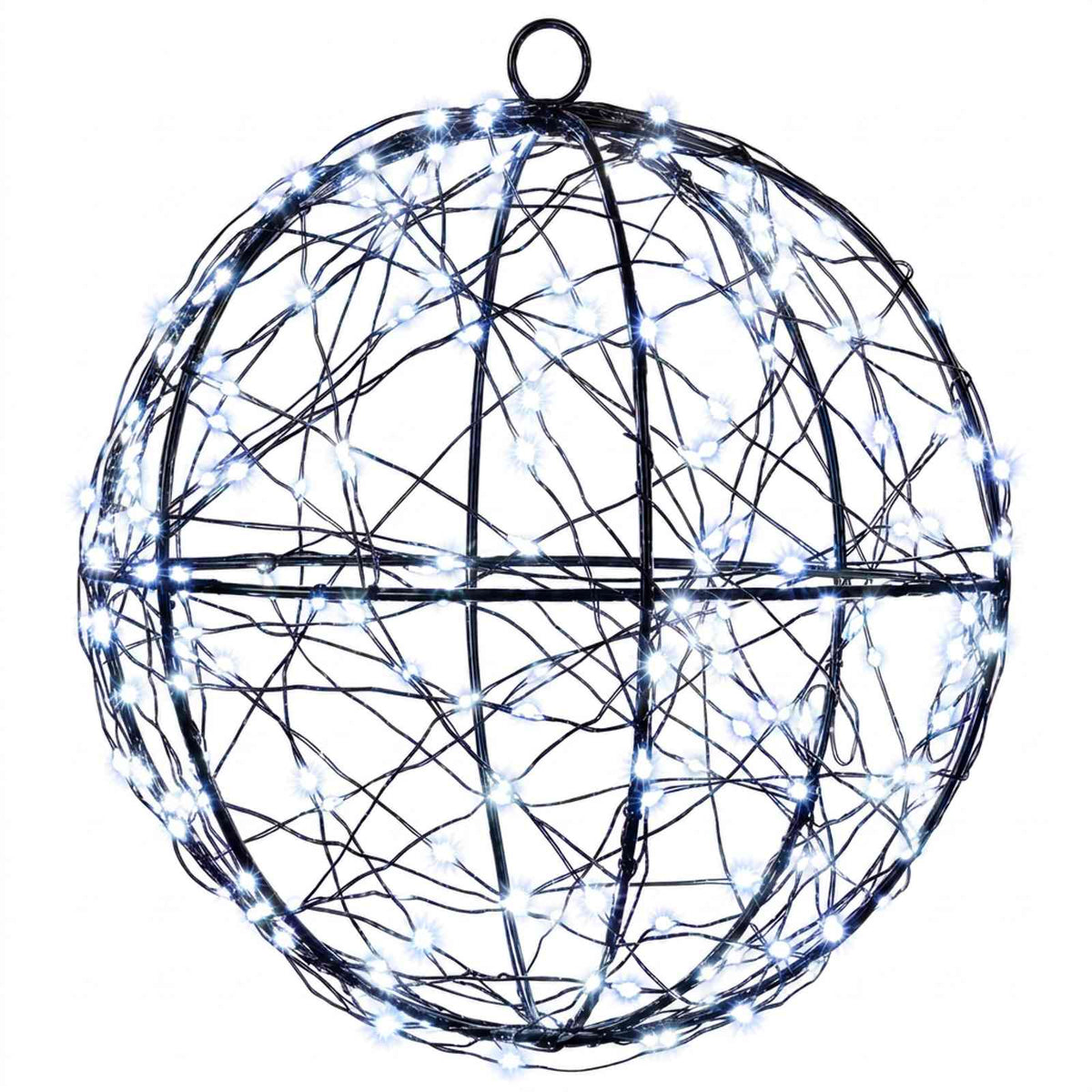 Christmas Finial Light 200 LEDs Cold White Diameter 20 x 22 cm