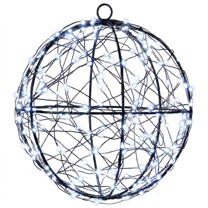Christmas Finial Light 200 LEDs Cold White Diameter 20 x 22 cm