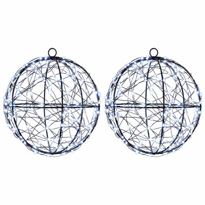 Christmas Finial Light 2 pcs 400 LEDs Cold White