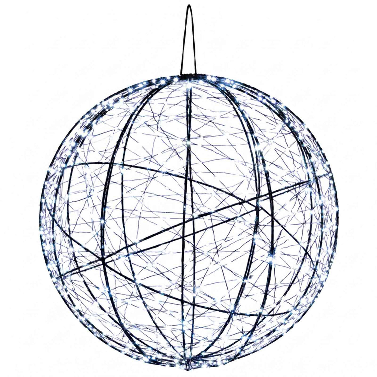 Christmas Finial Light 2 pcs 1000 LEDs Cold White Ø 40 x 42 cm