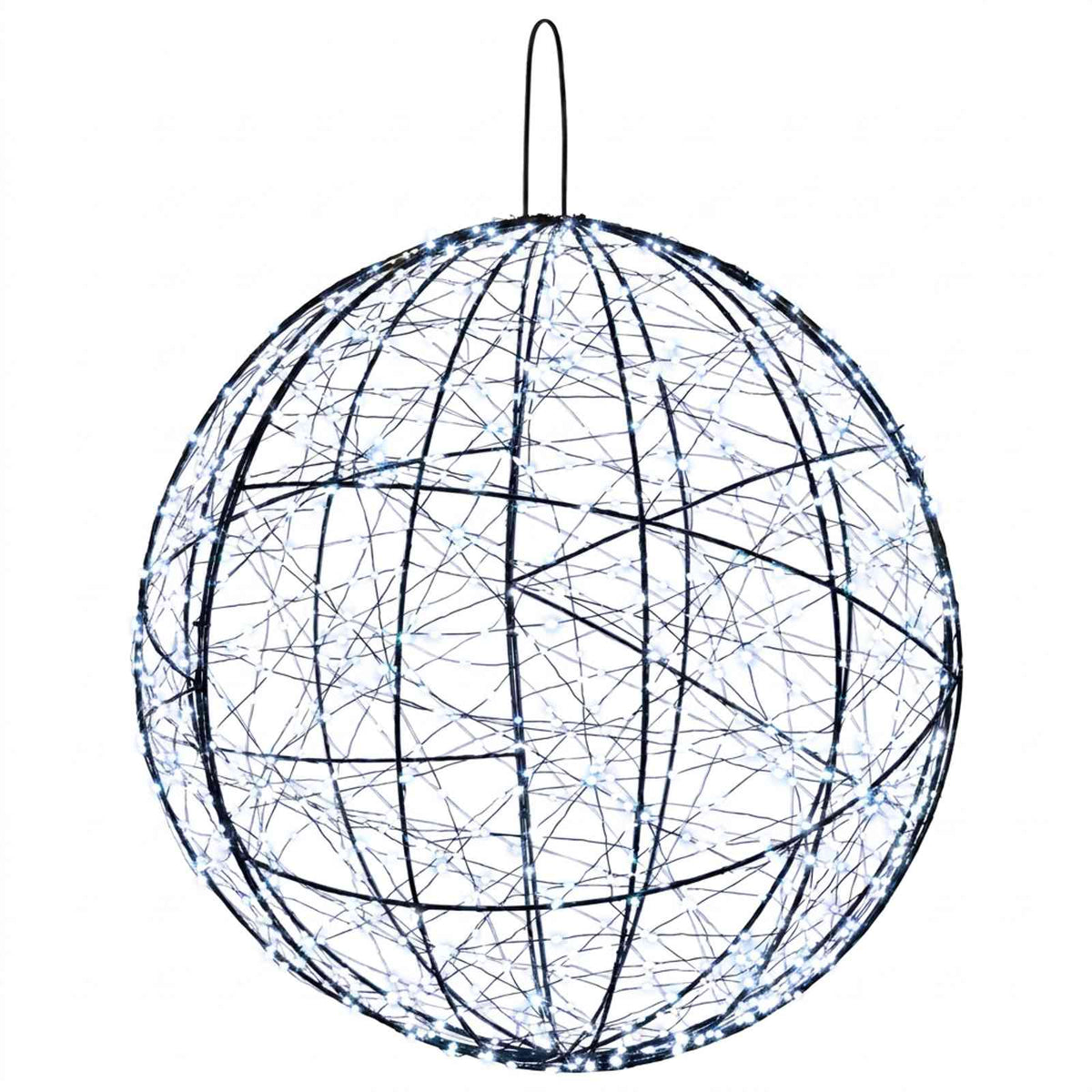 Christmas Finial Light 2 pcs 1900 LEDs Cold White Ø 60 x 63 cm