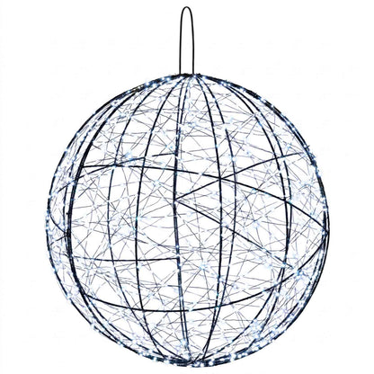 Christmas Finial Light 2 pcs 1900 LEDs Cold White Ø 60 x 63 cm