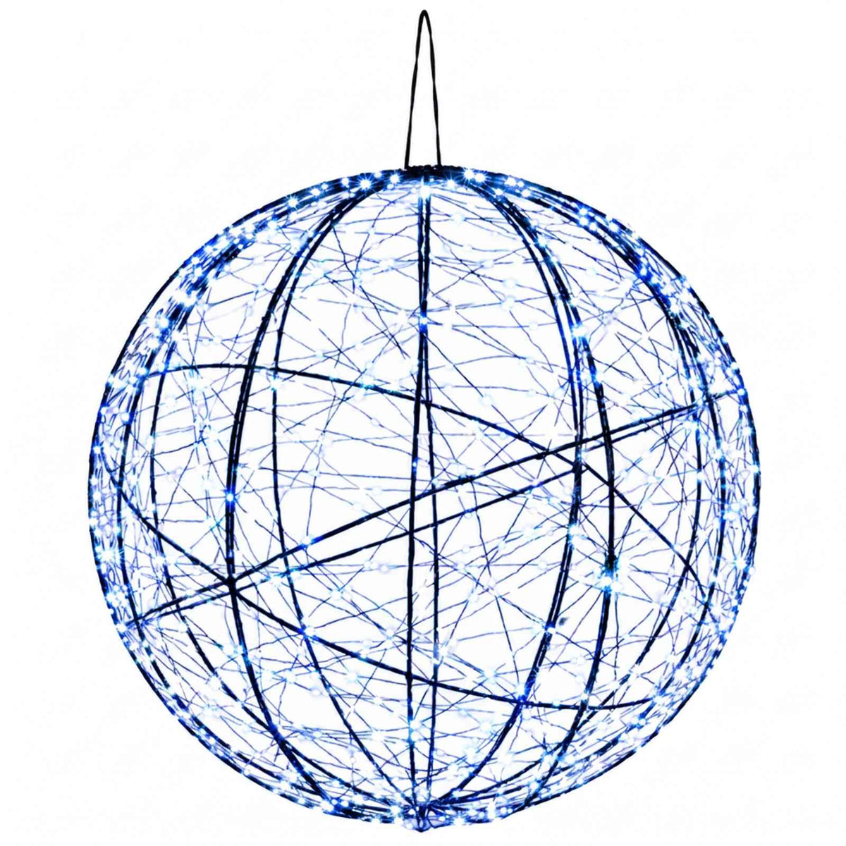 Christmas Finial Light 500 LEDs Blue Diameter 40 x 42 cm