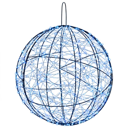 Christmas Finial Light 2 pcs 1900 LEDs Blue Ø 60 x 63 cm