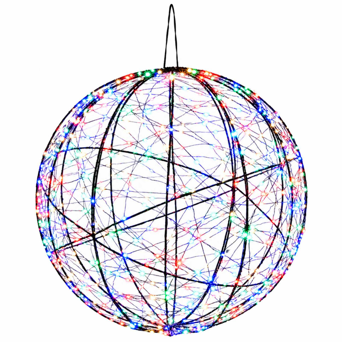 Christmas Finial Light 2 pcs 1900 LEDs Multicolour Ø 60 x 63 cm