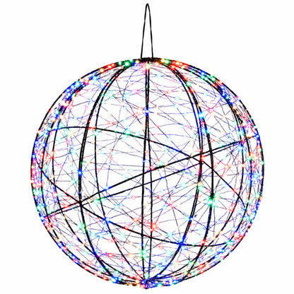 Christmas Finial Light 2 pcs 1900 LEDs Multicolour Ø 60 x 63 cm