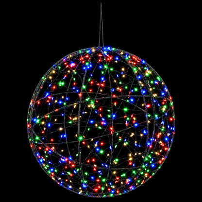 Christmas Finial Light 2 pcs 1900 LEDs Multicolour Ø 60 x 63 cm