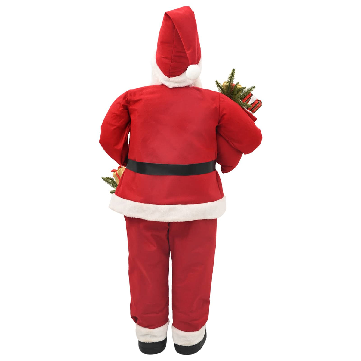 Santa Claus Figure Red 110 cm Polyester