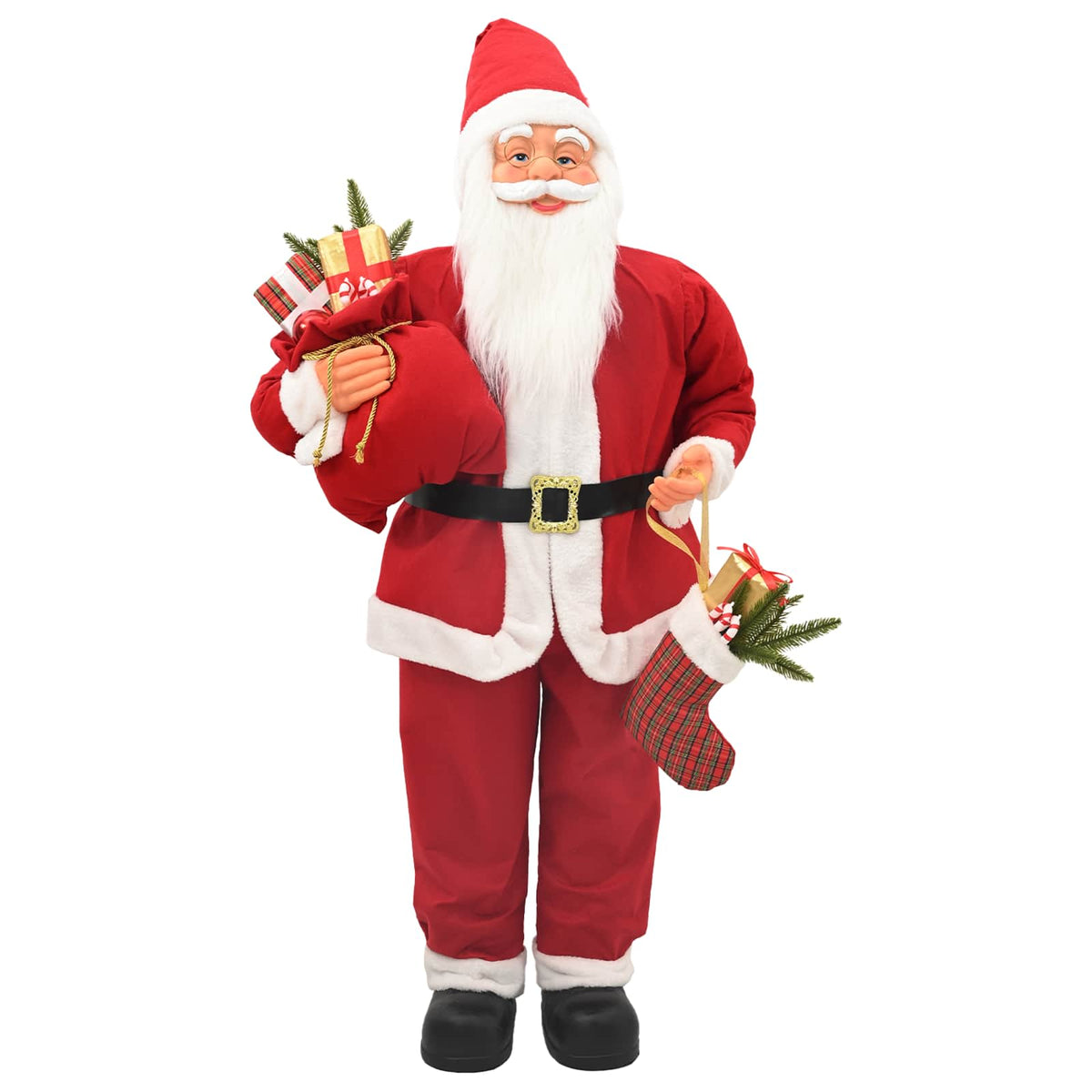 Santa Claus Figure Red 110 cm Polyester