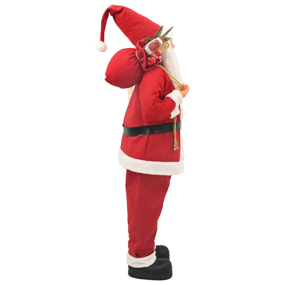 Santa Claus Figure Red 110 cm Polyester