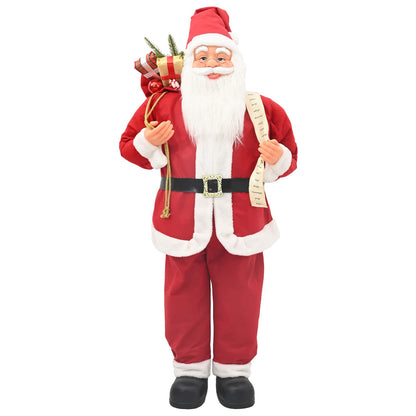Santa Claus Figure Red 180 cm Polyester