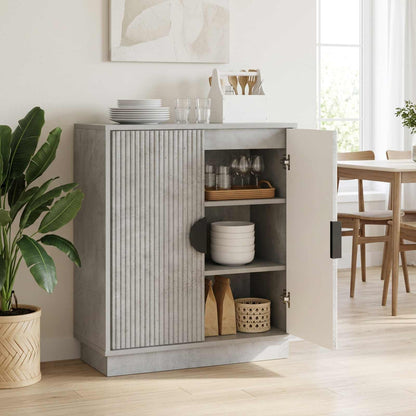 Sideboard VENRAY Concrete Grey 66 x 33 x 77.5 cm