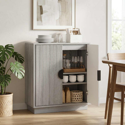 Sideboard VENRAY Grey Sonoma 66 x 33 x 77.5 cm Engineered Wood
