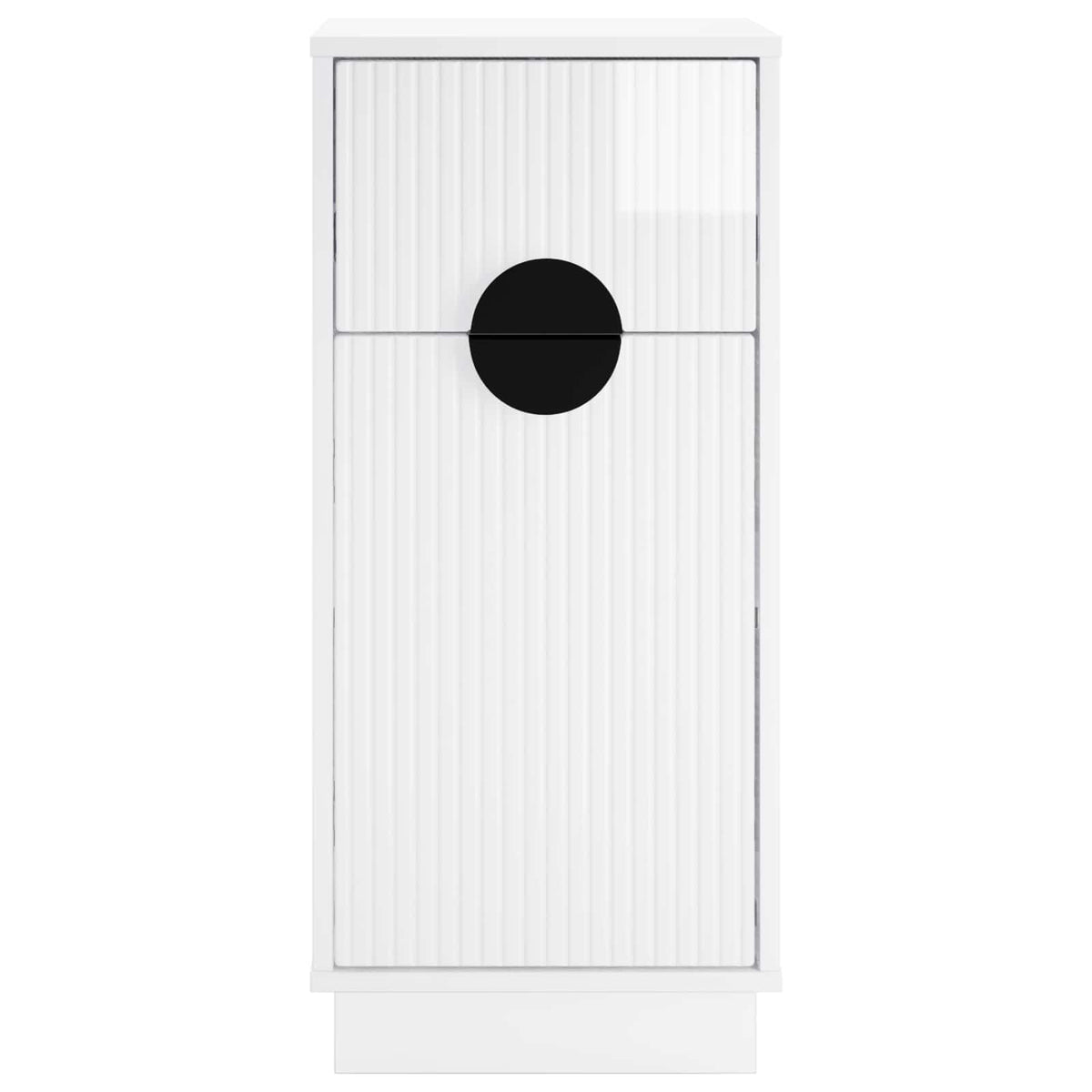 Sideboard VENRAY High Gloss White 35 x 33 x 77.5 cm
