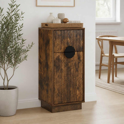 Sideboard VENRAY Smoked Oak 35 x 33 x 77.5 cm Engineered Wood