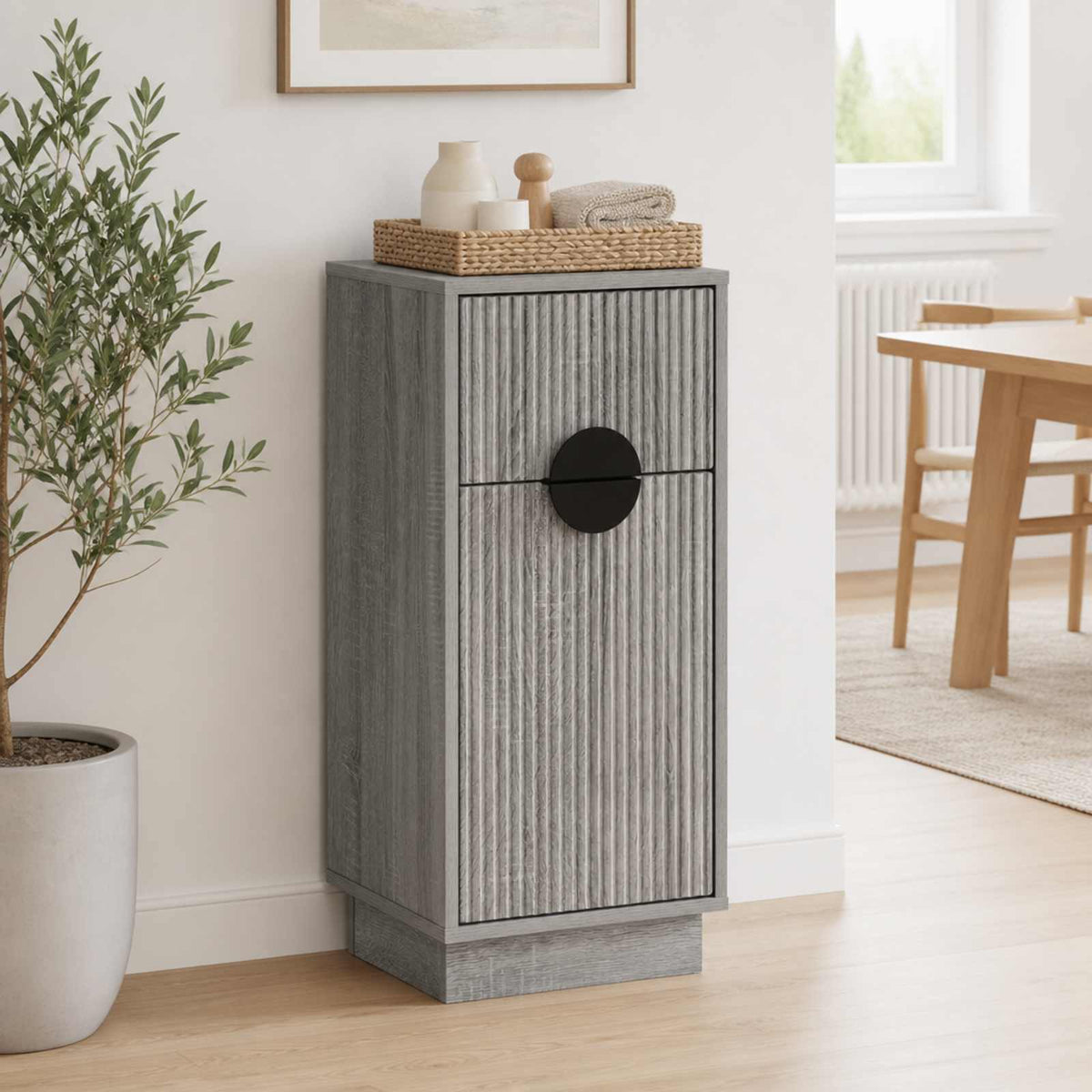 Sideboard VENRAY Grey Sonoma 35 x 33 x 77.5 cm Engineered Wood