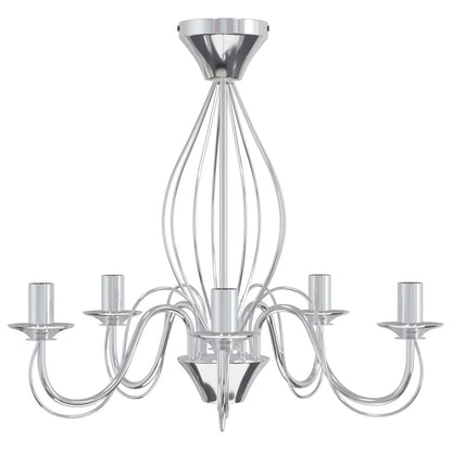 Chandelier E14 Metal Chrome Ø 52 x 47 cm