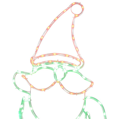 LED Sign Gnome LOVIISA 80 LEDs Multicolour and 38 x 60 cm