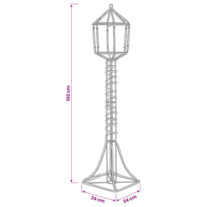 LED Sign Street Lamp LOVIISA 160 LEDs Warm White