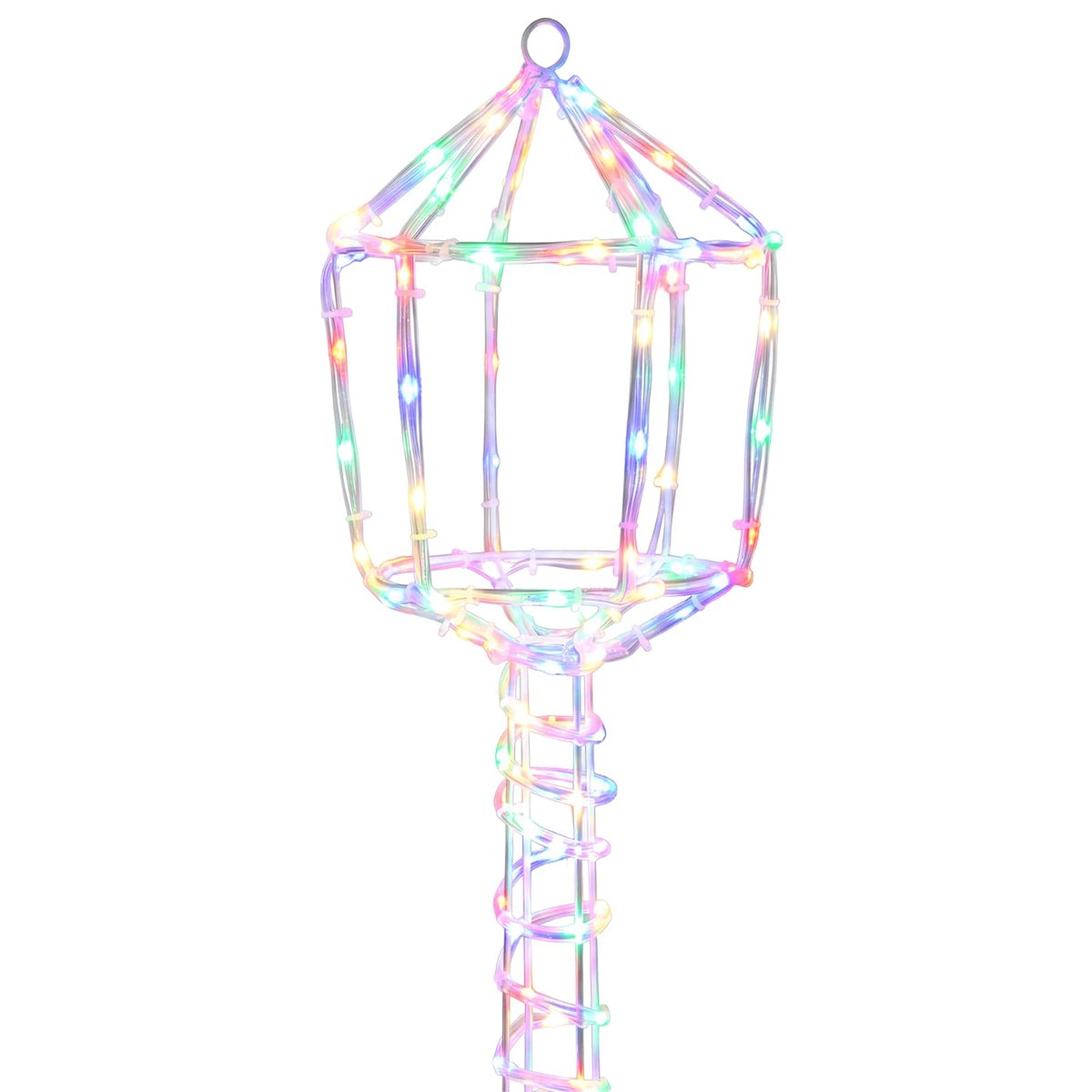 LED Sign Street Lamp LOVIISA 160 LEDs Multicolour