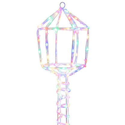 LED Sign Street Lamp LOVIISA 160 LEDs Multicolour