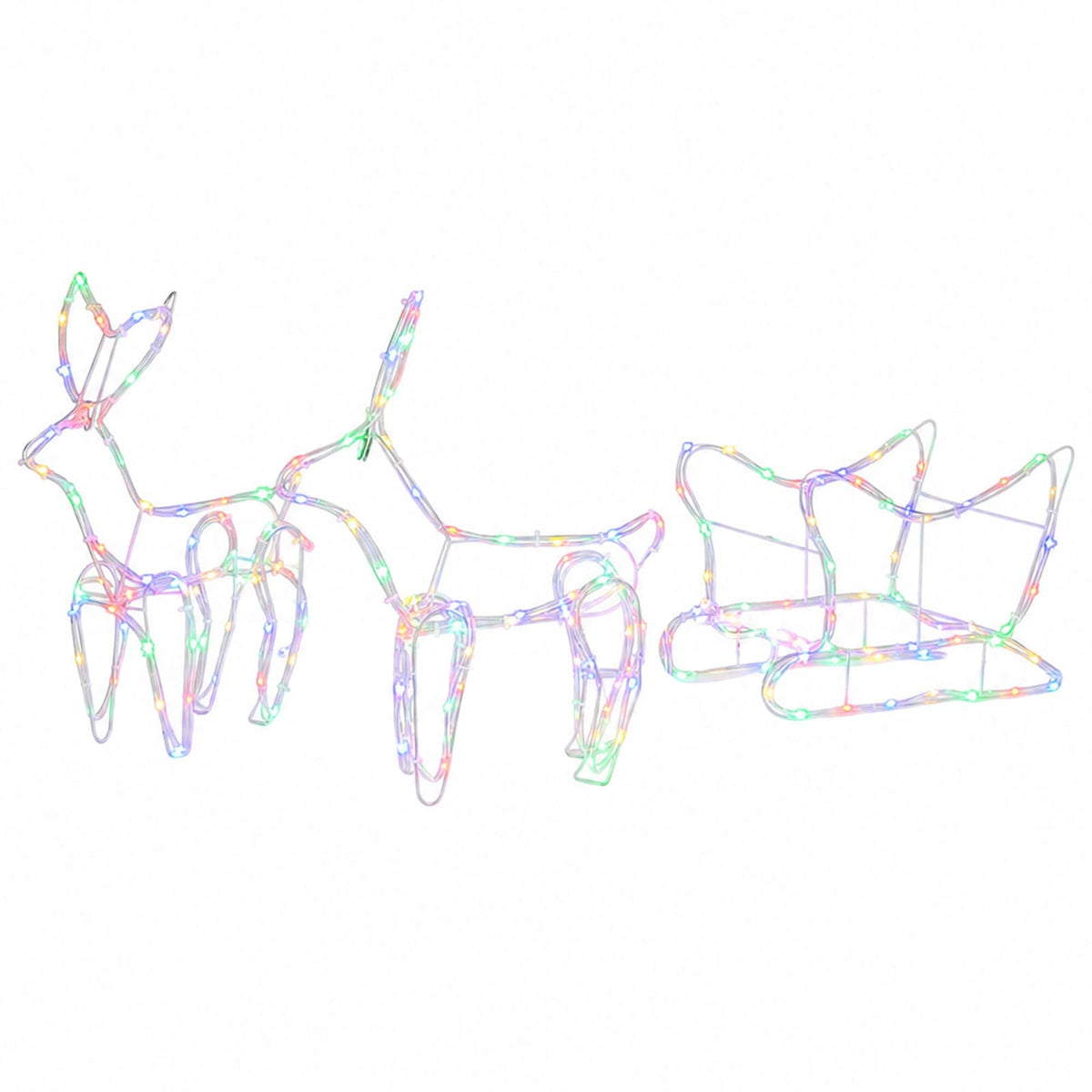 Reindeer and Sleigh Christmas Decoration LOVIISA 240 LEDs