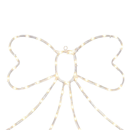 LED Rope Light Bow LOVIISA 70 LEDs Warm White 50 x 51 cm