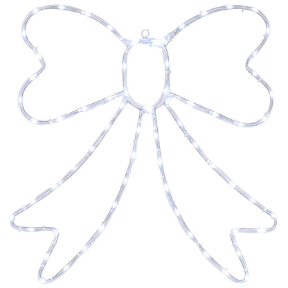 LED Rope Light Bow LOVIISA 70 LEDs Cold White 50 x 51 cm
