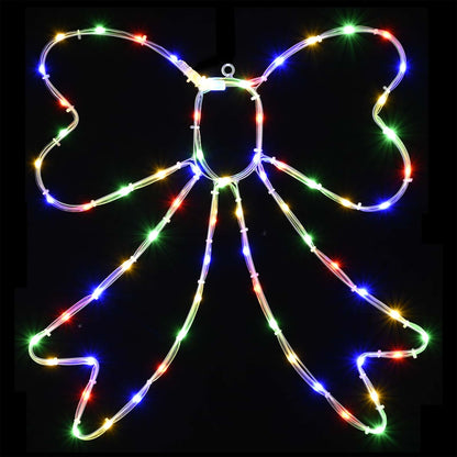 LED Rope Light Bow LOVIISA 70 LEDs Multicolour 50 x 51 cm