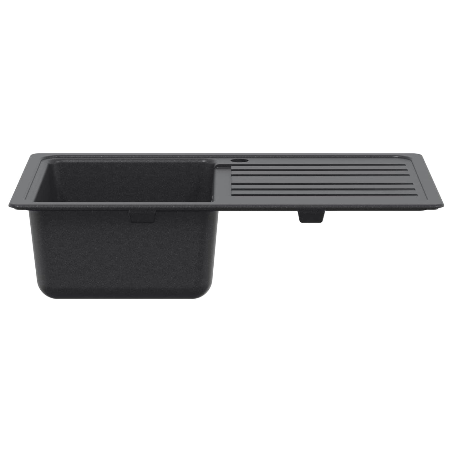Kitchen Sink with Drainer Granite 76.5 cm x 46 cm x 28 cm