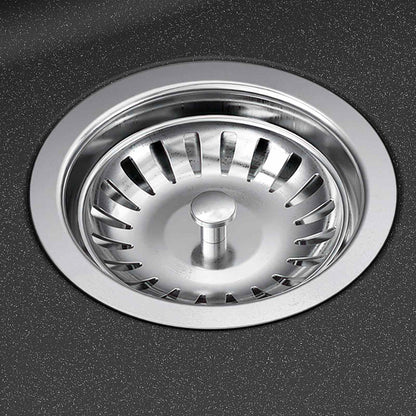 Kitchen Sink Single Basin Granite 78 x 50 x 31 cm Graphite
