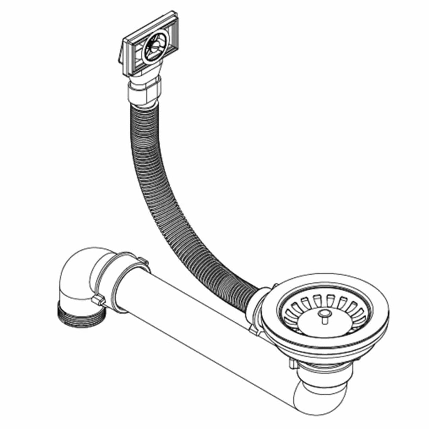 Kitchen Sink Single Basin Granite 78 x 50 x 31 cm Graphite