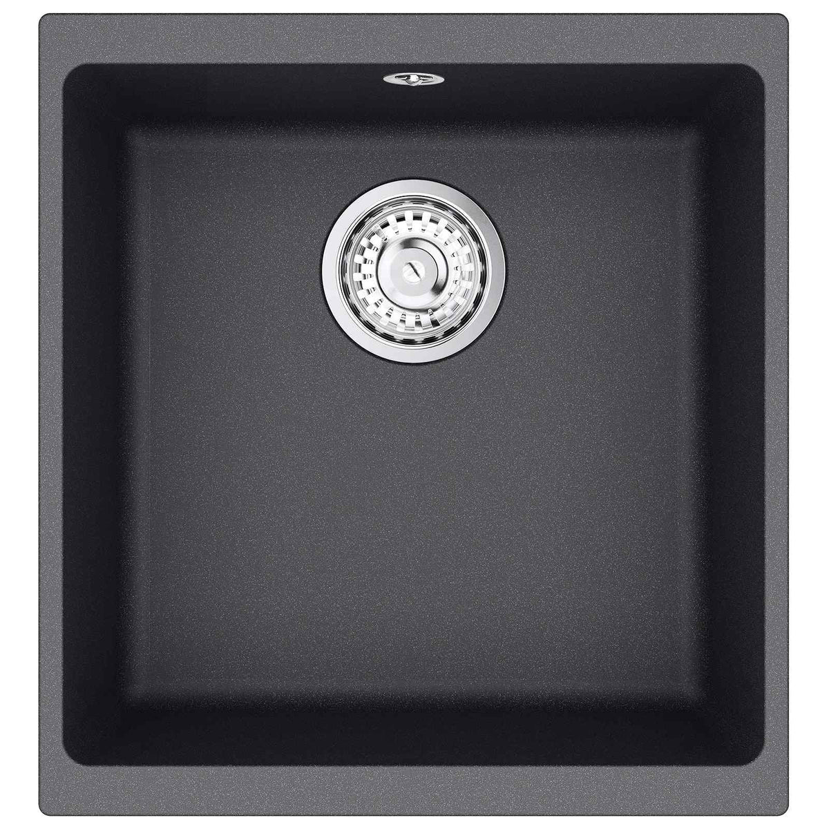 Kitchen Sink Single Basin Granite 43 x 46 x 20 cm Graphite