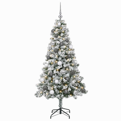 Artificial Christmas Tree with Bauble 120 cm 150 LEDs