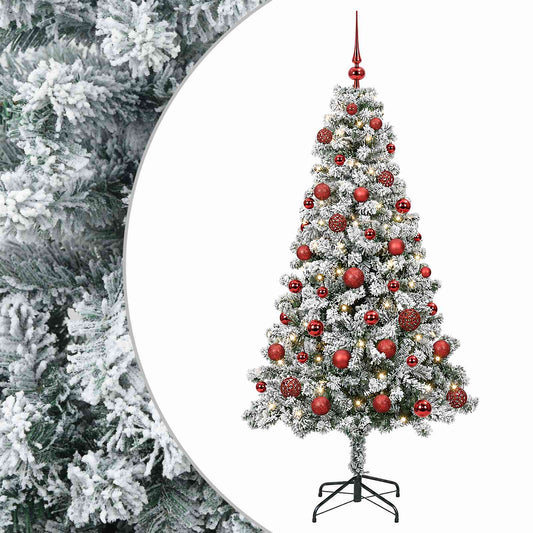 Artificial Christmas Tree with Bauble 120 cm 150 LEDs