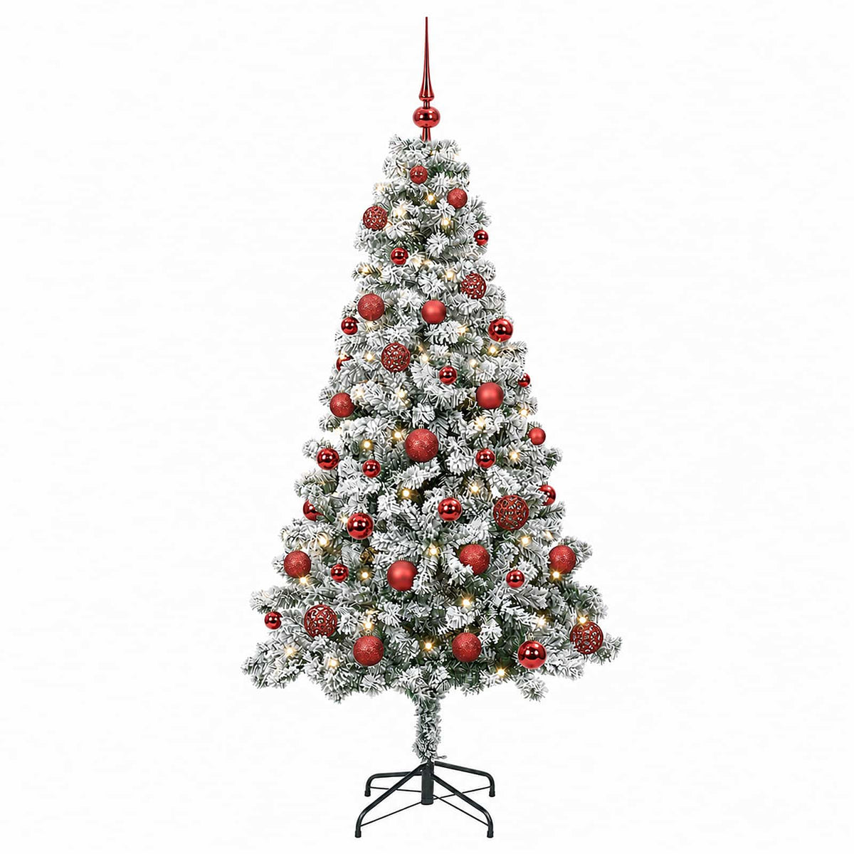 Artificial Christmas Tree with Bauble 120 cm 150 LEDs