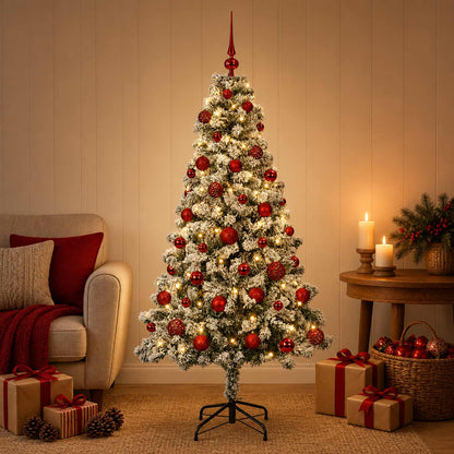 Artificial Christmas Tree with Bauble 120 cm 150 LEDs