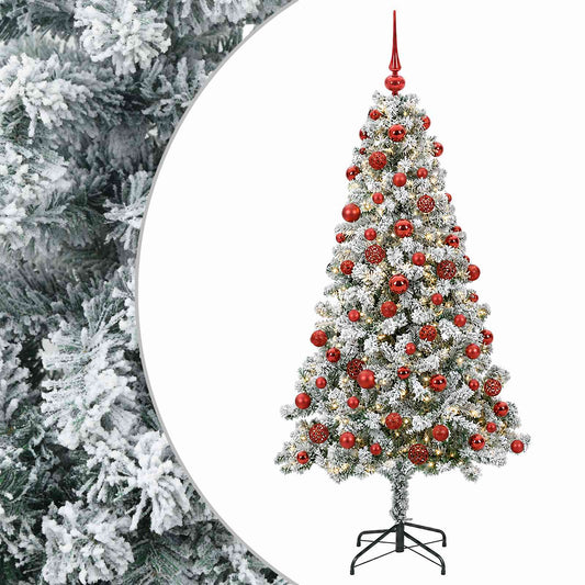 Artificial Christmas Tree with Bauble 180 cm 300 LEDs