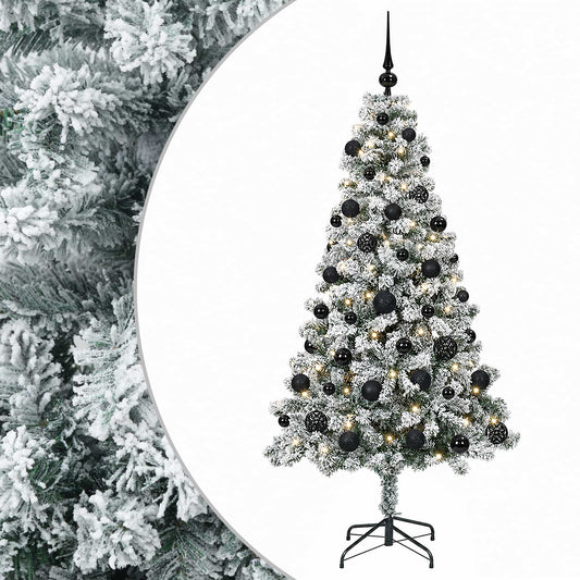Artificial Christmas Tree with Bauble 150 cm 150 LEDs