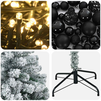 Artificial Christmas Tree with Bauble 180 cm 300 LEDs