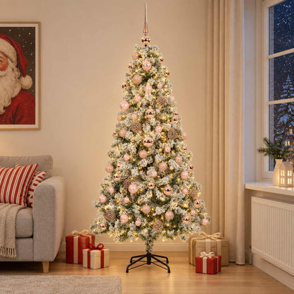 Artificial Christmas Tree with Bauble 180 cm 300 LEDs