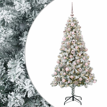 Artificial Christmas Tree with Bauble 180 cm 300 LEDs