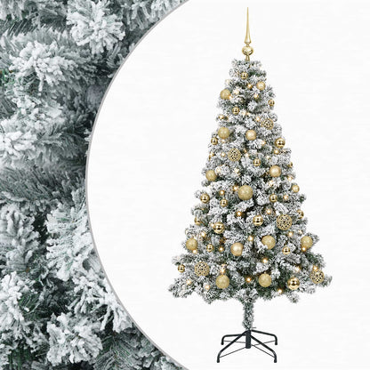 Artificial Christmas Tree with Bauble 120 cm 150 LEDs
