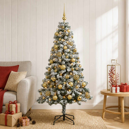 Artificial Christmas Tree with Bauble 120 cm 150 LEDs