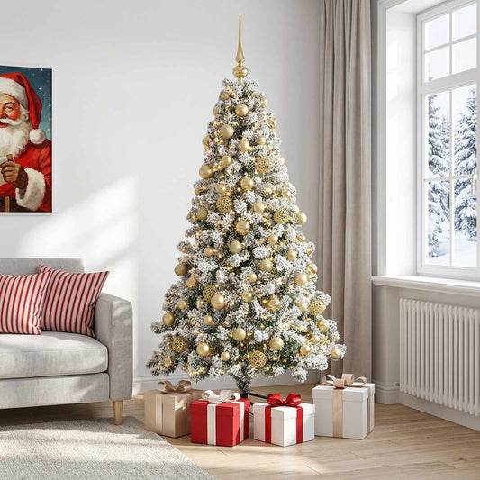 Artificial Christmas Tree with Bauble 180 cm 300 LEDs